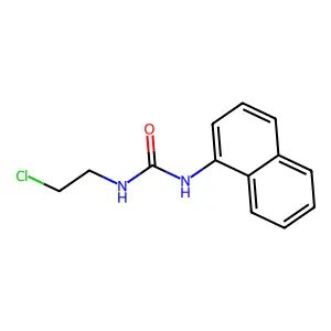 1-(2-chloroethyl)-3-naphthalen-1-ylurea structure
