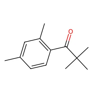 1-(2,4-dimethylphenyl)-2,2-dimethylpropan-1-one structure