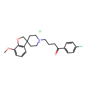 Compound C23H27ClFNO3 structure