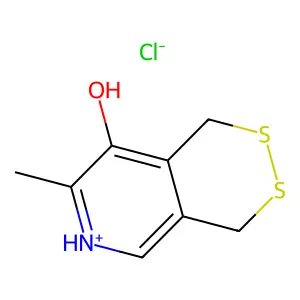 Pyridoxin-4,5-dimethylenedisulfid hydrochlorid [German] structure