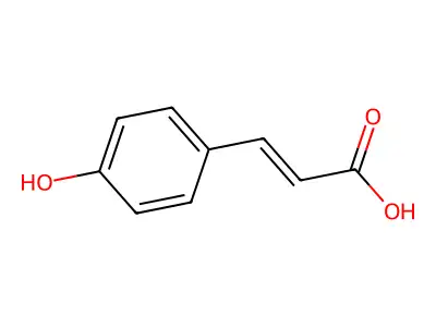 p-coumaric acid structure