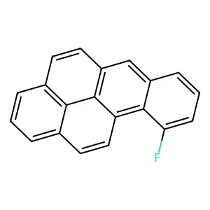 10-Fluorobenzo(a)pyrene structure