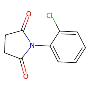 1-(2-chlorophenyl)pyrrolidine-2,5-dione structure