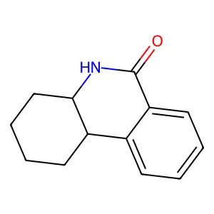 1,2,3,4,4a,5-hexahydrophenanthridin-6(10bH)-one structure