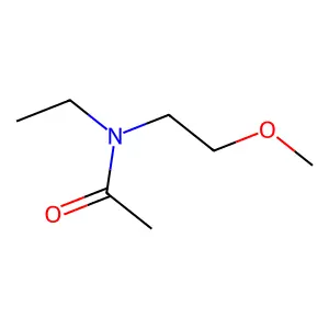 N-Ethyl-N-(2-methoxyethyl)acetamide structure