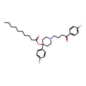 HALOPERIDOL DECANOATE structure