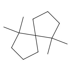 1,1,6,6-Tetramethylspiro[4.4]nonane structure