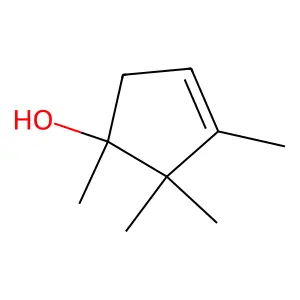1,2,2,3-Tetramethylcyclopent-3-enol structure