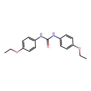 1,3-bis(4-ethoxyphenyl)urea structure