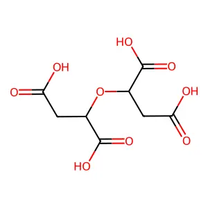 Butanedioic acid, 2,2'-oxybis- structure