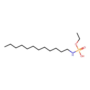 Ethyl laurylphosphoramidate structure