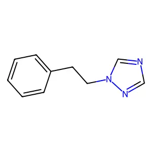 1-(2-phenylethyl)-1H-1,2,4-triazole structure