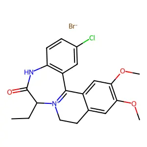 Compound C21H22BrClN2O3 structure