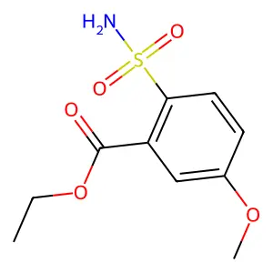 Ethyl 5-methoxy-2-sulfamoylbenzoate structure