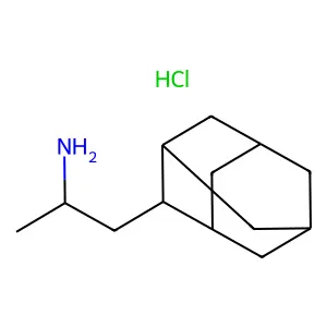 1-(2-adamantyl)propan-2-amine;hydrochloride structure