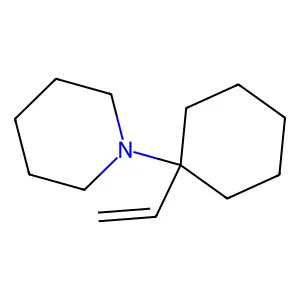 1-(1-Vinylcyclohexyl)piperidine structure
