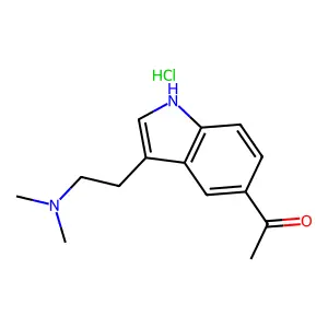 5-Acetyl-N,N-dimethyltryptamine hydrochloride structure