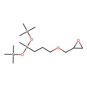 (3-Glycidoxypropyl)bis(trimethylsiloxy)methylsilane structure