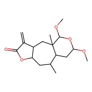 Dimethylhymenoxon structure