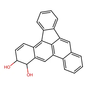 (12S,13S)-hexacyclo[14.7.1.02,7.08,24.09,14.017,22]tetracosa-1(23),2,4,6,8(24),9(14),10,15,17,19,21-undecaene-12,13-diol structure