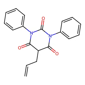 BARBITURIC ACID, 5-ALLYL-1,3-DIPHENYL- structure