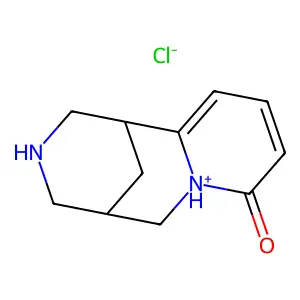 (-)-7R:9S-Cytisine hydrochloride structure