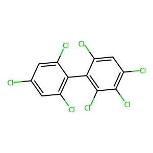 1,2,3,5-tetrachloro-4-(2,4,6-trichlorophenyl)benzene structure