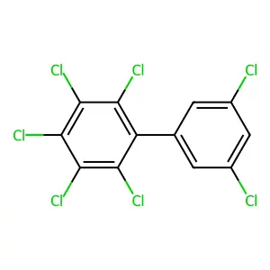 2,3,3',4,5,5',6-HEPTACHLOROBIPHENYL structure