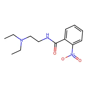 N-(2-(diethylamino)ethyl)-2-nitrobenzamide structure