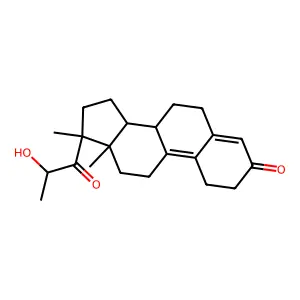 Trimegestone structure