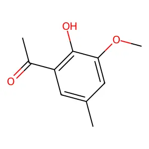 1-(2-hydroxy-3-methoxy-5-methylphenyl)ethanone structure