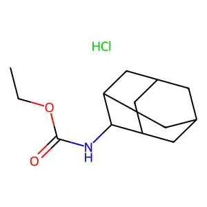 ethyl N-(2-adamantyl)carbamatehydrochloride structure