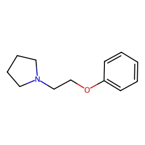 1-(2-Phenoxyethyl)pyrrolidine structure