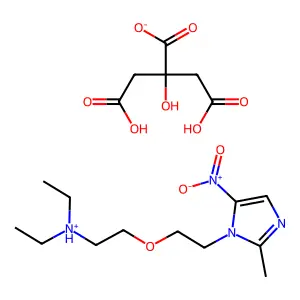Compound C18H30N4O10 structure