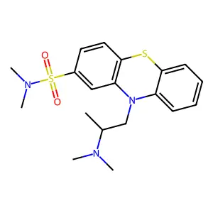 Dimetotiazine structure