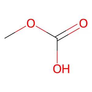 methyl hydrogen carbonate structure