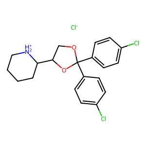 Compound C20H22Cl3NO2 structure