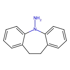 10,11-Dihydro-5H-dibenz(b,f)azepin-5-amine structure