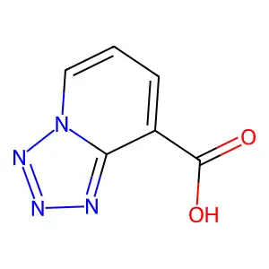 [1,2,3,4]tetrazolo[1,5-a]pyridine-8-carboxylic acid structure