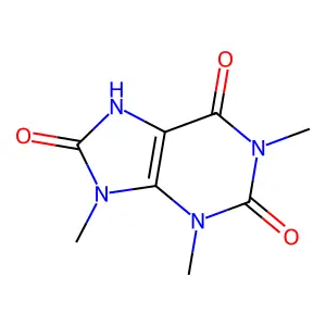 1,3,9-TRIMETHYLURIC ACID structure