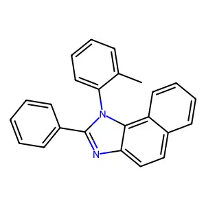 1-(2-methylphenyl)-2-phenylbenzo[e]benzimidazole structure