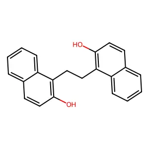 1-[2-(2-hydroxynaphthalen-1-yl)ethyl]naphthalen-2-ol structure