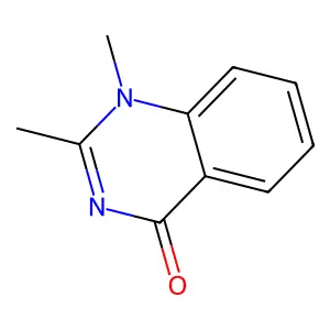 1,2-dimethylquinazolin-4(1H)-one structure