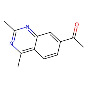 1-(2,4-dimethylquinazolin-7-yl)ethanone structure