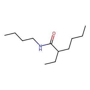N-Butyl-2-ethylhexanamide structure