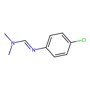 (Z)-N'-(4-Chlorophenyl)-N,N-dimethylmethanimidamide structure