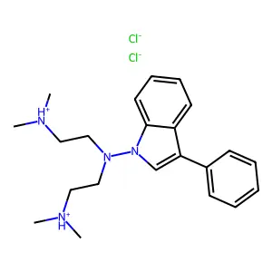 Compound C22H32Cl2N4 structure