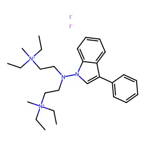 Compound C28H44I2N4 structure