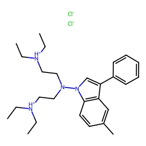 Compound C27H42Cl2N4 structure