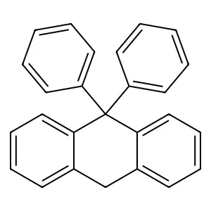 10,10-diphenyl-9H-anthracene structure